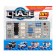 Block Constructor "Police jeep", light and sound effects, drives, 72 details