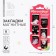 Magnetic bookmarks on the magic substrate, 6 pcs