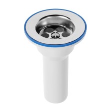 Выпуск ORIO А-3201-2, 1 1/2", с нержавеющей решёткой d=70 мм, выходное отверстие d=32 мм