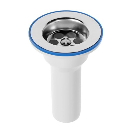 Issue ORIO A-3201-2, 1 1/2 ", with a stainless grill D = 70 mm, output d = 32 mm