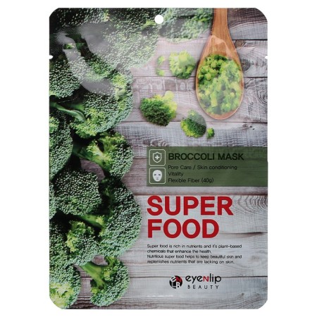 Facial face mask Eyenlip Super Food Brocli, 23 ml