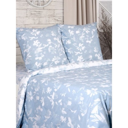 Bed linen Duet Charmer Sky, size 215x240 cm, 145x210 cm - 2 pcs, 50x70 cm - 2 pcs-1