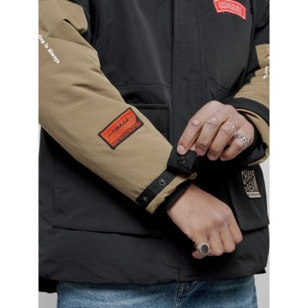 Male Winter jacket, size 54, black color-10