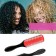Massage comb, 4.5 × 19 cm, black/pink color