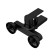 Cersanit Brasko Black A63108 bath mixer, black