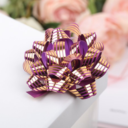 Bant star No. 7.5, metallic with a pattern, mix-3
