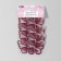 Knitted elements "Butterflies", 5.5 × 4 cm, 10 pcs, fuchsia/white/chameleon