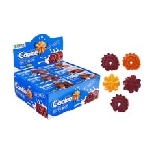 A set of figured eraser 5 pieces of cookies in a box