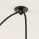 Lamp "Spider" black 8x40W E27 80x80x90 cm Bayerlux