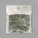 Beads for creativity plastic "Sig-zag" olive-silver set of 20 GP0.6x0.6x0.6 cm 1042857