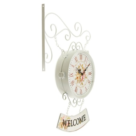 Watching double-sided watches, on the suspension "WelCome", D-23 cm, 47 x 31 cm, 1 aa, white-3