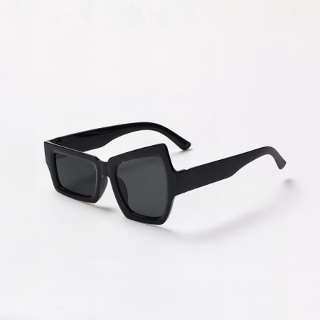Sunscreen glasses, UV 375, Linza 4.2 x 5.2 cm, width 14.5 cm, pipe 14.6 cm, black-1
