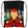 A bag for shoes with a pocket 420*350 mm, Iron Avengers (soft polyester, density 210d)