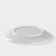 Porcelain plate "Bear", d = 17.5 cm, white