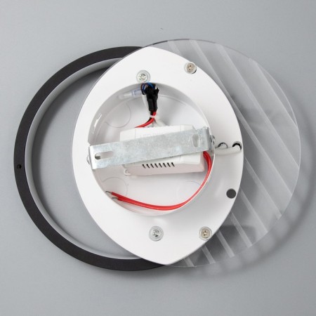 Bra "Double Circle" LED 18W 3000/4000k White 19x23x5 cm-6