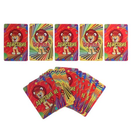 The game of Pravda or Action, 36 cards, 5.8x8.5 cm-3