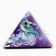 Calendar 2025 Triangular desktop on the "Magic Year" spring, 7.4 x 8.5 cm