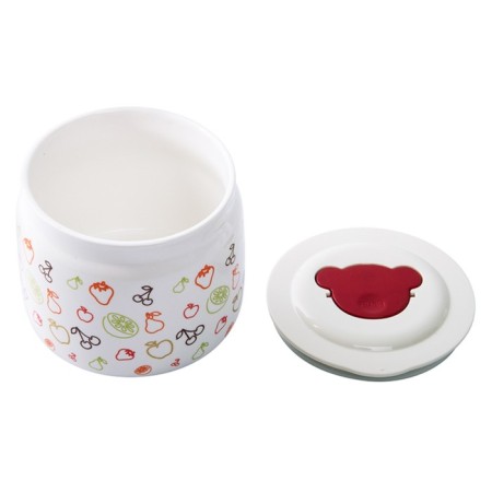 Jogurtnitsa Oursson Fe1405D/GA, 20 W, 125/500 ml, 10 capacities, timer, ceramics, green,-8