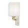Bra Maytoni Z030WL-02BS, 2HE14, 60W, 12.3x35x28.2 cm, brass color