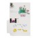 Cardboard of color two -way A3, 10 sheets, 10 colors "28", block 190 g/m²