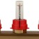 Distributive collector Stout SMB 0473 000003, 3 exits, with consumables, brass