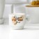 A set of mugs "Coffee best", 4 pcs, 150 ml, on a metal stand