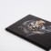 Cover for passport, black color