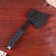Tourist hatchet "Raid", 300 g, 29x9 cm, black