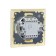 Luazon Lighting "Antei" switch, 10 A, 2 keys, hidden, beige