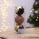 New Year's Christmas Balls “Magic Year!”, For the New Year, plastic, d = 8, 3 pcs., Golden color