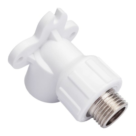 The square "Politek", polypropylene, 20 mm x 1/2 "mm, external thread-2