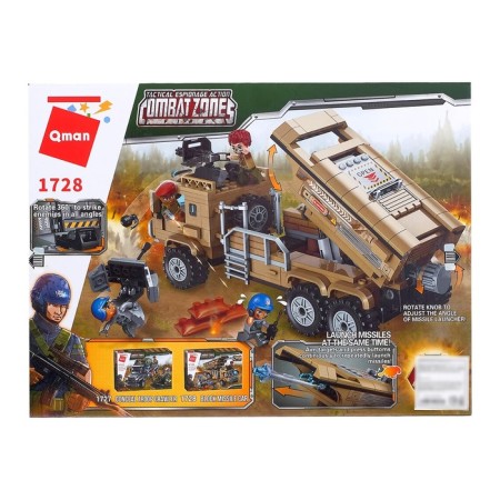 Constructor military zone "Missile Complex", 4 minifigurs, 409 parts-3