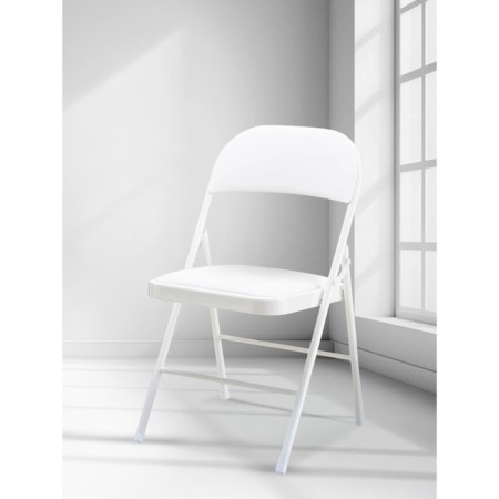 Folding stool S-2589 white-1