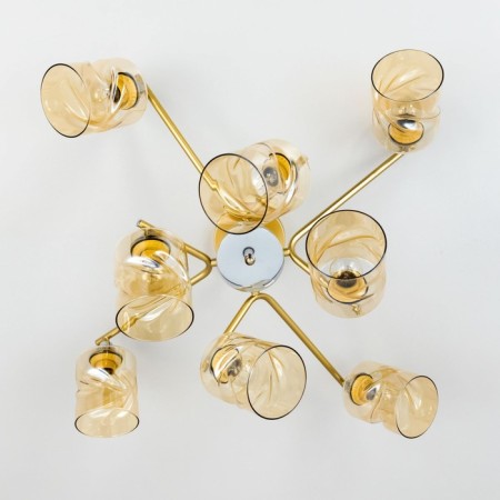 Cutilux Cutilux chandelier CL137182 70x70x29 cm, 8x60W, e27, yellow color-16