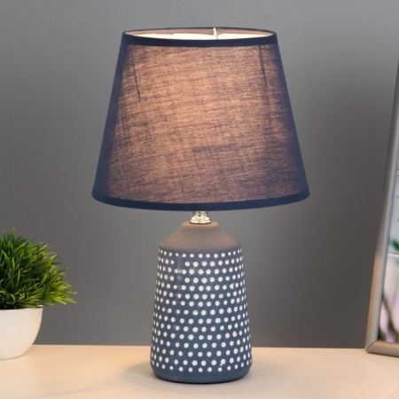 Table lamp "Iliana" E14 40W blue 20x20x31cm Risalux-1