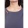 Women's dress, size 42, gray color