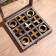 Game desktop "Cross-cuts" 18x18 cm, manpower, brass