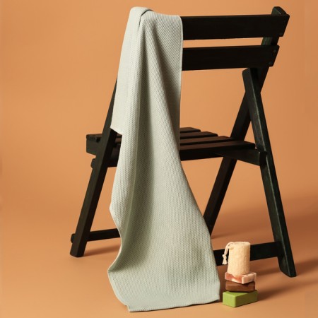 Waffle Love Life Sweet Momemt 50x90 cm, olive, 100% HL, 300 g/m2