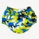 Dog jacket two -sided with print, size 8 (ds 20 cm, og 30, ok 22 cm), green