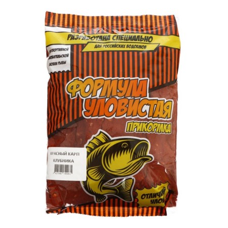 Bishop "catchy", red carp, strawberries, 800 g
