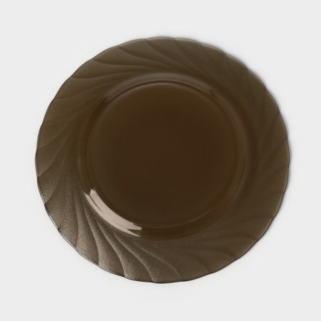 Gaded -glass set Ocean. Eclipse, 45 items, brown color-2