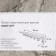 Shelf with hooks "Loft Art", 50 × 10 × 7.5 cm, white color