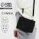 Bag women of artificial leather messenger with a chain, 14 × 20 cm, black color