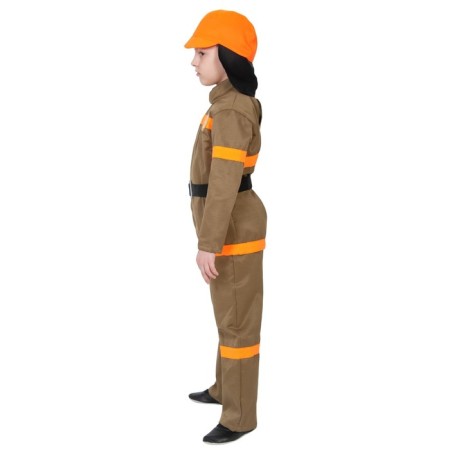 Fireman carnival costume: jacket, trousers, belt, helmet, p. 30–32, height 116–122 cm-2