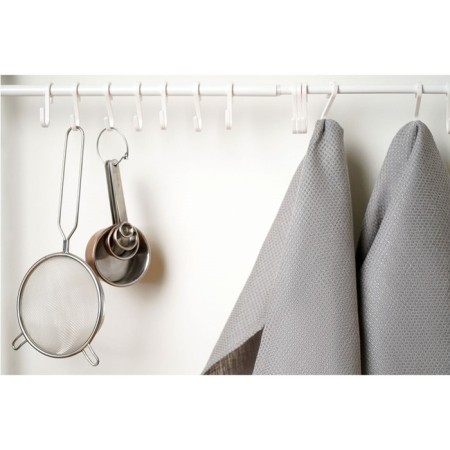 A set of two wafer towels of Essential Flaxes, size 50x70 cm-3