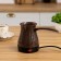 Electric Turkish Luazon LTE-601, 600 W, 250 ml, protection from switching without water, brown