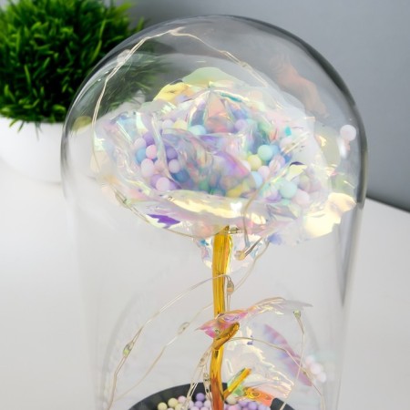 Network Sales "Flower and Flamingo" LED from batteries 3haaa 11x11x21.5 cm Risalux-4
