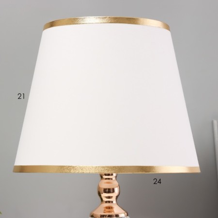 Board lamp “Leila” E27 40W gold 25x25x44 cm-2