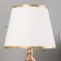 Board lamp “Leila” E27 40W gold 25x25x44 cm