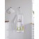 Apron kitchen with a photo print "Easter hares", adjustable, size OS
